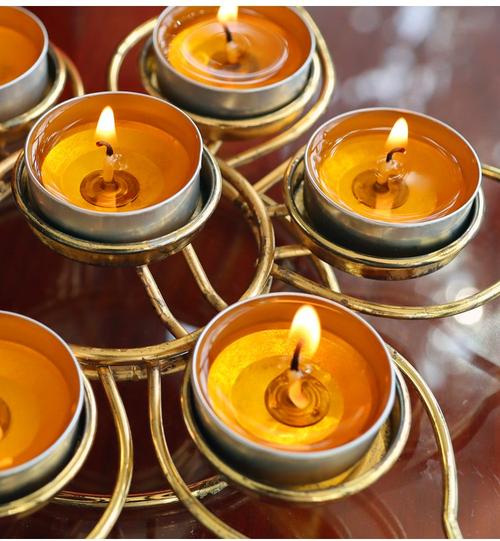 酥油燈4小時100粒供佛燈家用禮佛用品長明燈廣東省寺院供燈鋁蠟燭