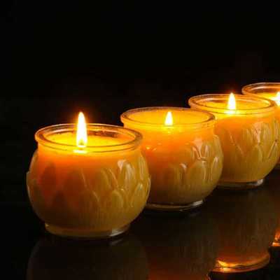 圓通佛具佛前酥油燈供佛24小時酥油蠟燭佛堂佛燈酥油家用油燈供燈